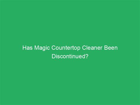 Has magic cointop cleaner been discontinued